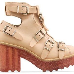 ACNE STUDIOS LILA PLATFORMS